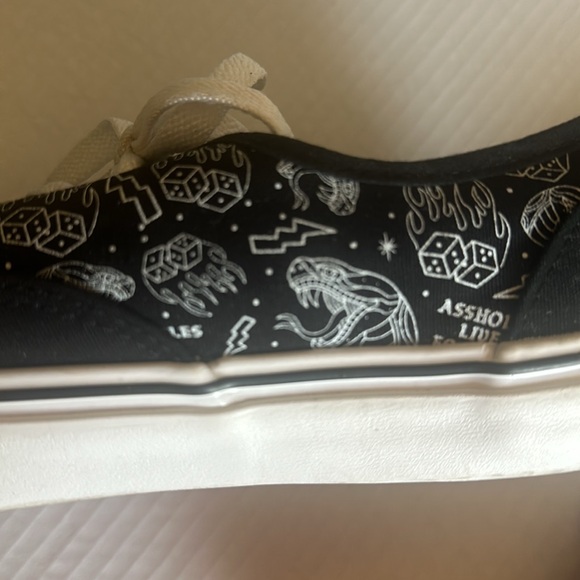 Assholes live forever van’s converse type of  men’s sneakers size 12 - Picture 11 of 11